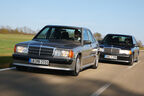 Mercedes-Benz 190 E 2.3-16 und Mercedes-Benz 190 E 2.5-16 - Fahraufnahme