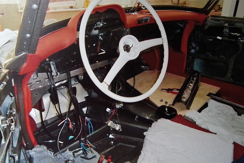 Mercedes-Benz 190 SL, Cockpit
