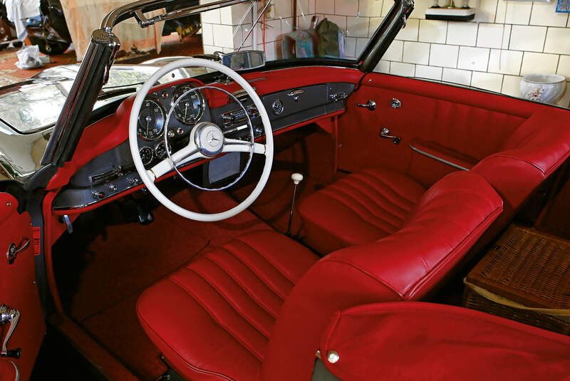 Mercedes-Benz 190 SL, Cockpit