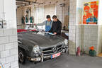 Mercedes-Benz 190 SL, Frontansicht, Hans Kindermann