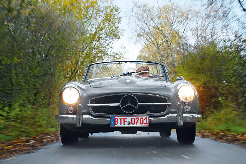 Mercedes-Benz 190 SL, Frontansicht