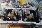 Mercedes-Benz 190 SL, Motor, Technikarbeiten