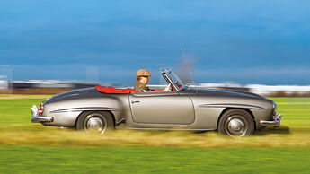 Mercedes-Benz 190 SL, Seitenansicht