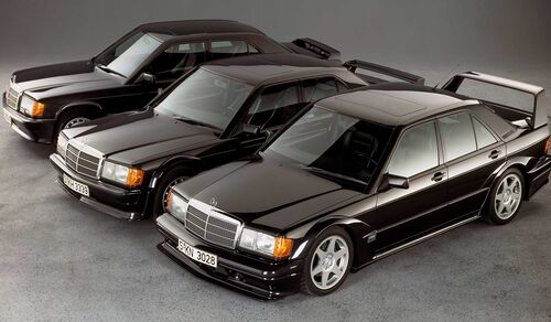Mercedes-Benz 190E 2.3-16 2.5-16 Evo I Evo 2 (1990)