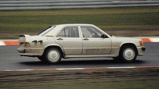 Mercedes-Benz 190E 2.3-16 Eröffnungsrennen Nürburgring 12. Mai 1984 Senna