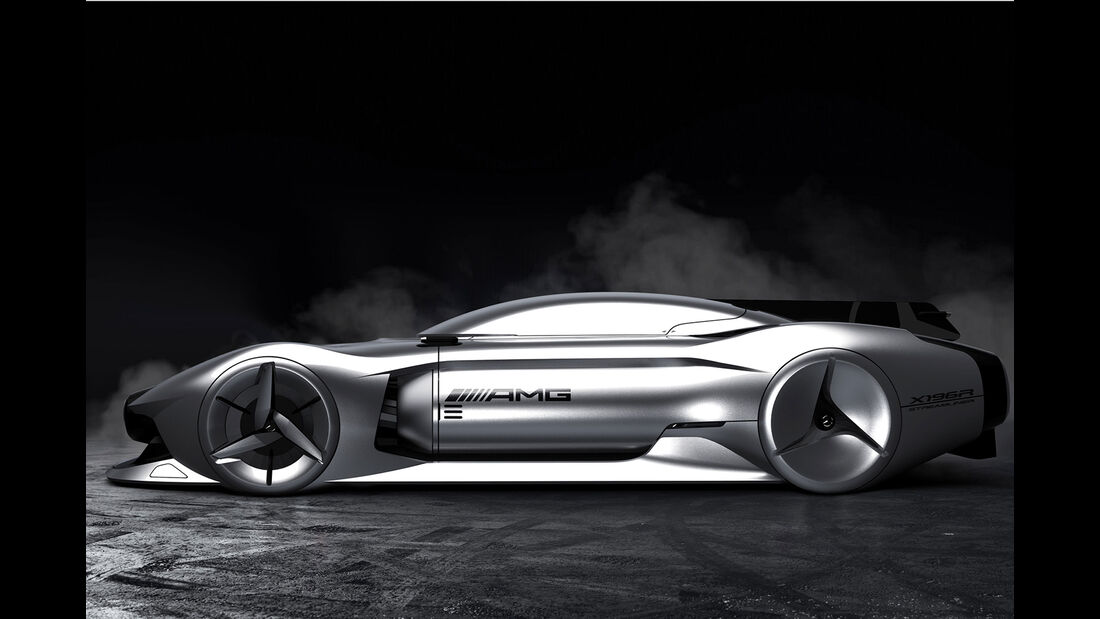 Mercedes-Benz 2040 W196R Streamliner - Concept - Designstudie