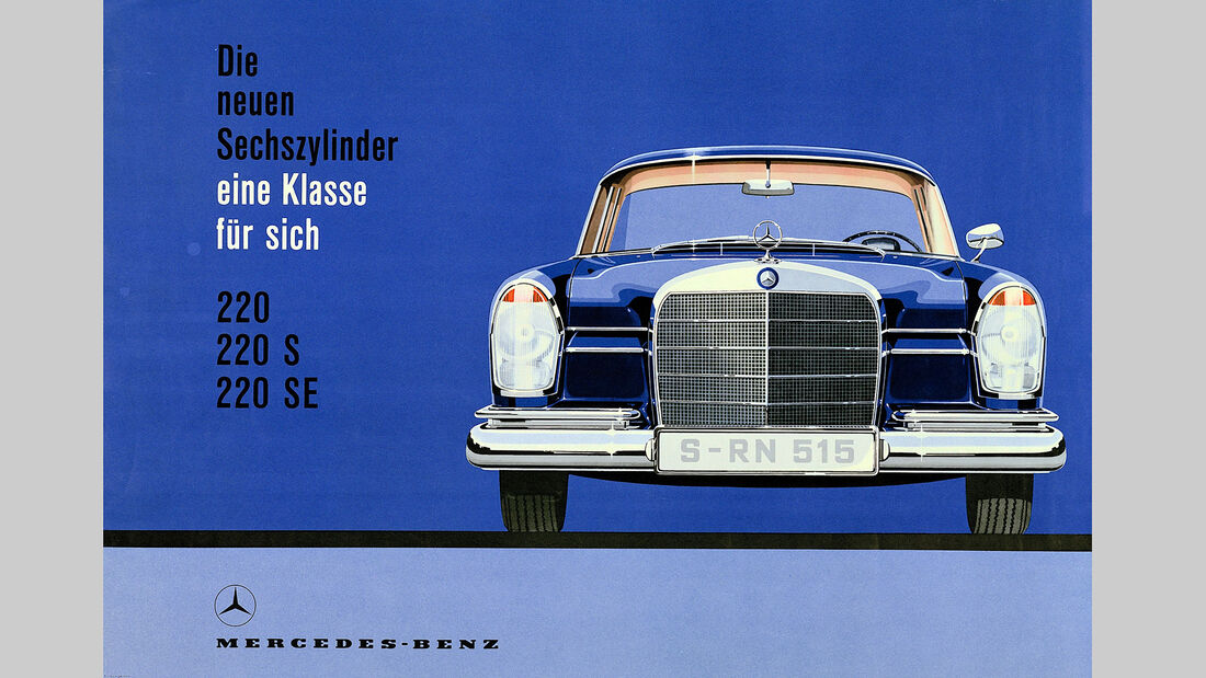 Mercedes-Benz 220Sb "Heckflosse" W111 (1959-1965) Prospekt