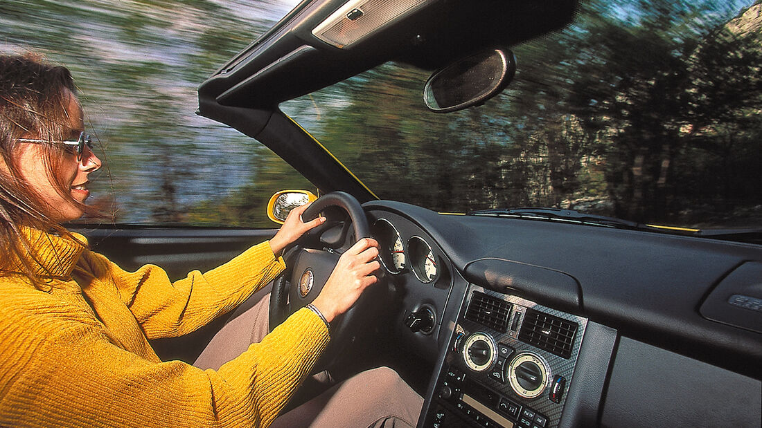 Mercedes-Benz 230 SLK, Cockpit