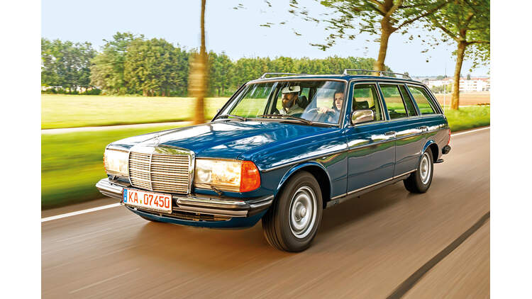 Portrait Mercedes 230 Te W123 Der Erste Lifestyle Transporter Auto Motor Und Sport