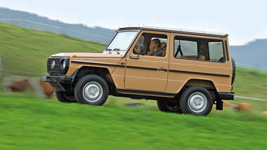 Mercedes-Benz 240 GD, Seitenansicht
