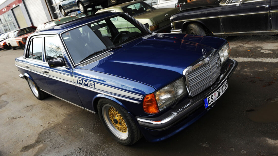 Mercedes- Benz 280 E AMG, Seitenansicht