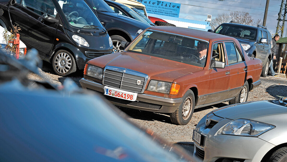 Mercedes-Benz 280 SE, Frontansicht