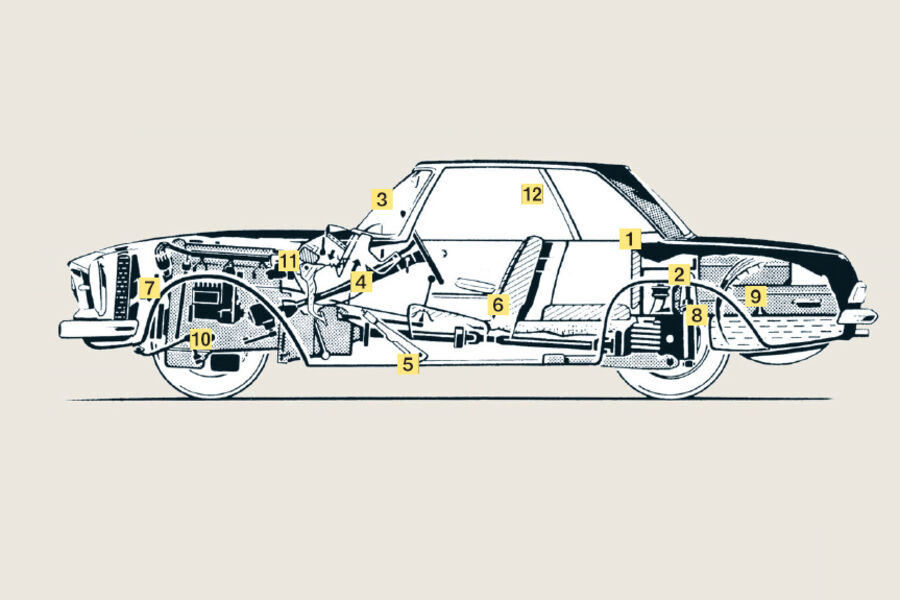 Mercedes-Benz 280 SL 