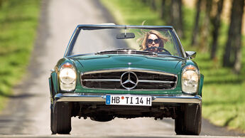 Mercedes-Benz 280 SL, Frontansicht