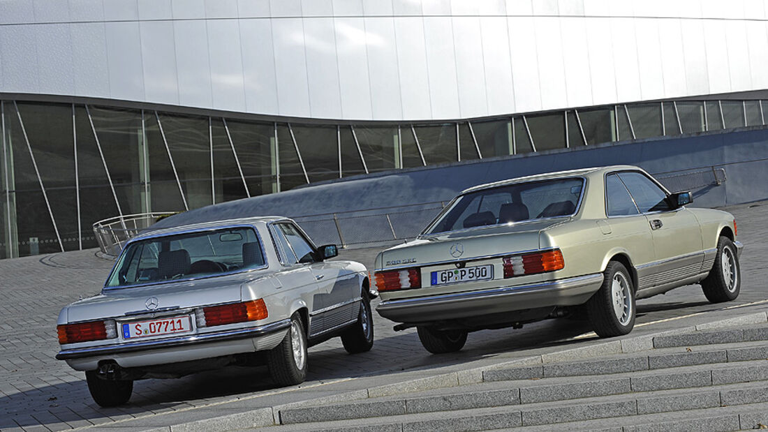 Mercedes-Benz 280 SLC, Mercedes-Benz 500 SEC