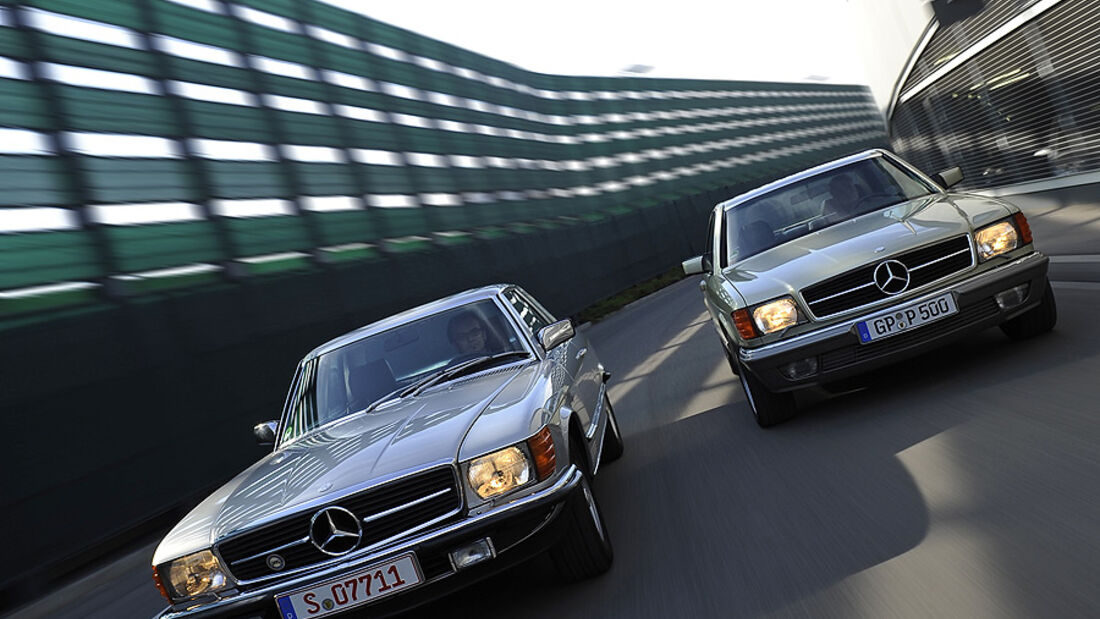 Mercedes-Benz 280 SLC, Mercedes-Benz 500 SEC