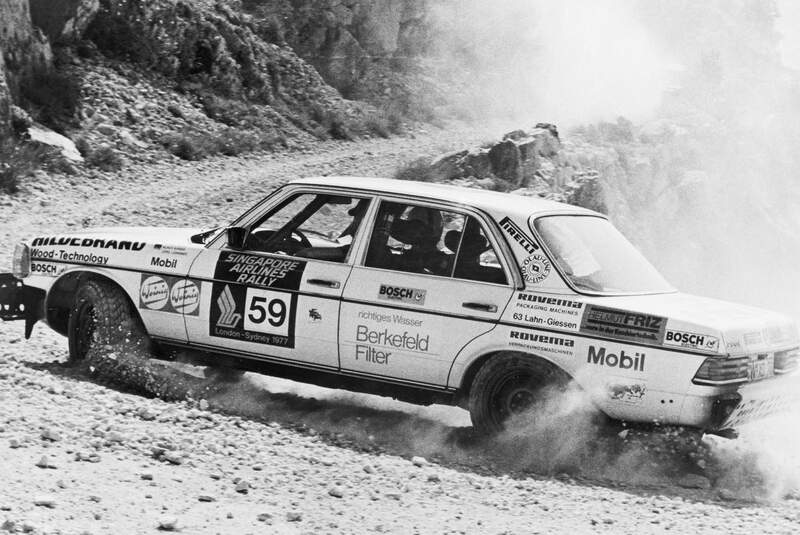 Mercedes-Benz 280E W123 Rallyeauto (1977)