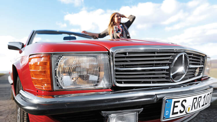 Mercedes Benz 300 Sl Im Fahrbericht Das Alleskonner Cabrio Auto Motor Und Sport