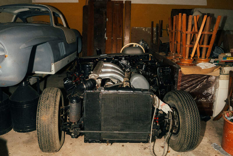 Mercedes-Benz 300 SL (W 198) Flügeltürer Scheunenfund Portugal