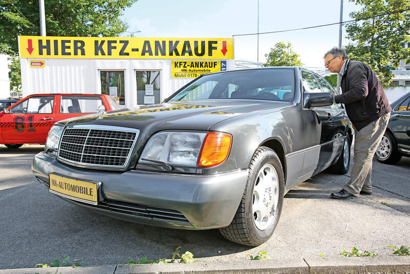 Mercedes-Benz 500 SE, Frontansicht