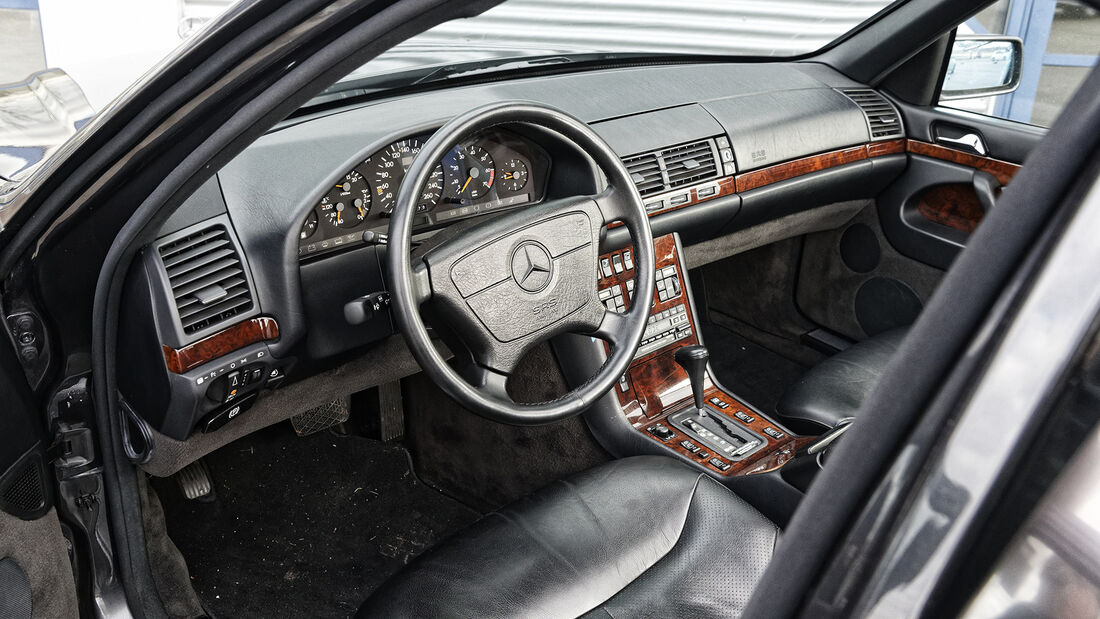 Mercedes-Benz 500 SEL, Interieur