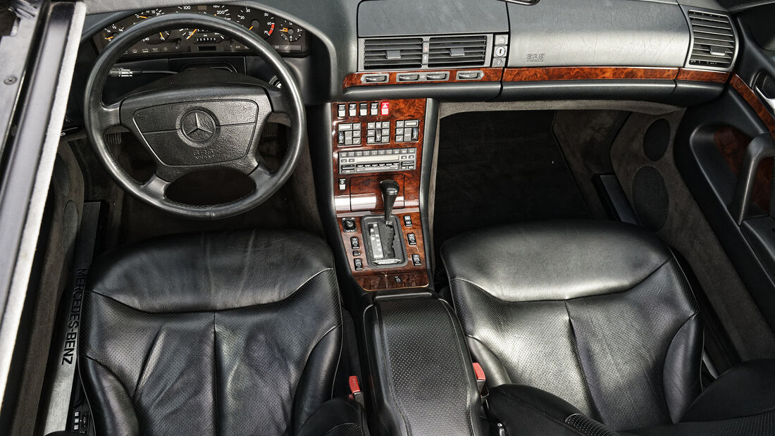 Mercedes-Benz 500 SEL, Interieur