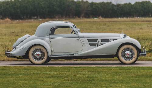 Mercedes-Benz 540K (1937) Hebmüller Coupé