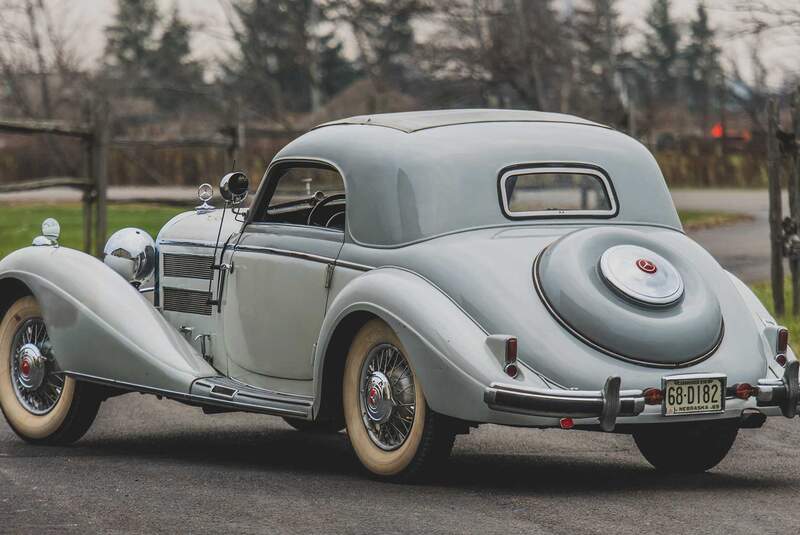 Mercedes-Benz 540K (1937) Hebmüller Coupé