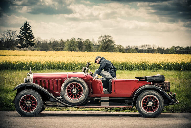 Mercedes-Benz 630 K, Ausfahrt, Impression