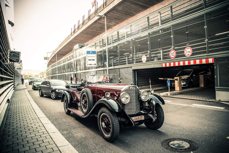 Mercedes-Benz 630 K, Ausfahrt, Impression