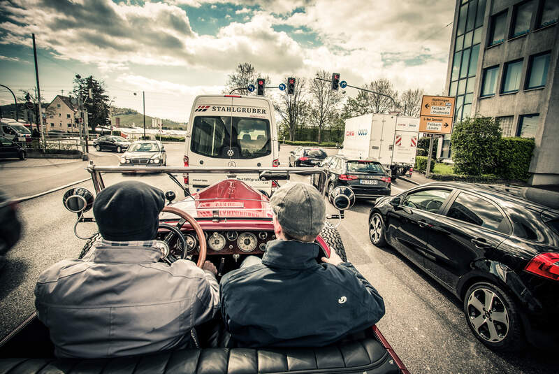 Mercedes-Benz 630 K, Ausfahrt, Impression