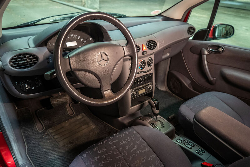 Mercedes Benz A170 (W 168) (1998-2001), Innenraum