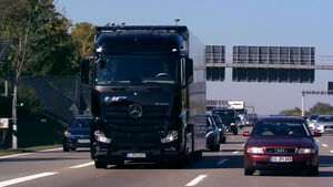 Mercedes-Benz Actros, Highway-Pilot, Autonomer Lkw, Autonomes Fahren