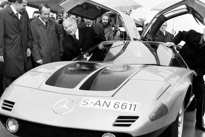 Mercedes-Benz C 111-II Walter Scheel