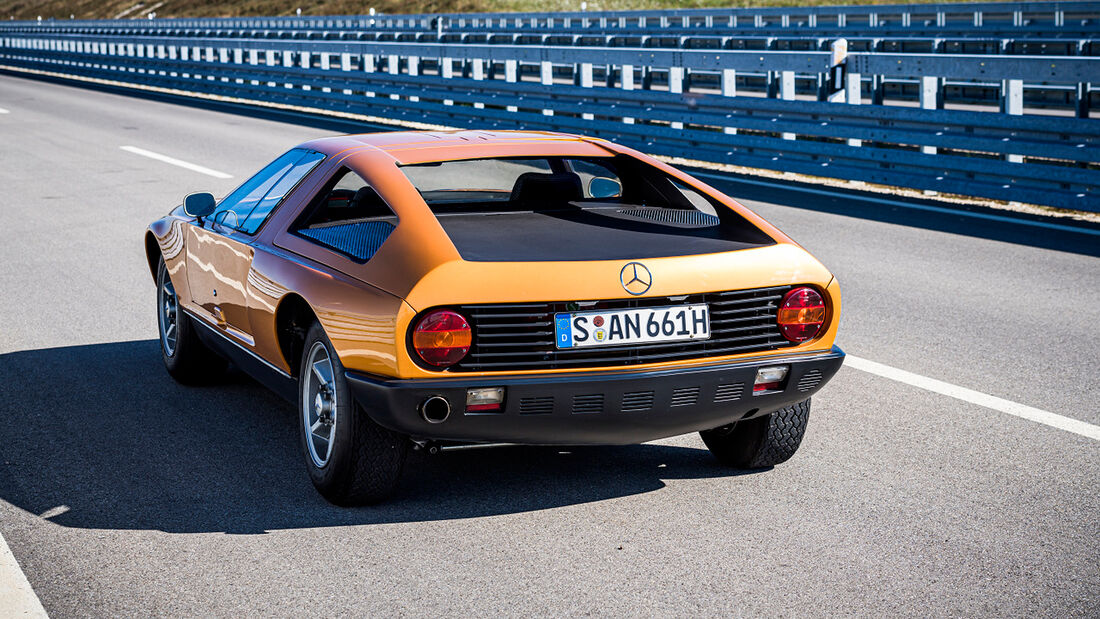 Mercedes-Benz C 111-II mit V8-Motor, 1970