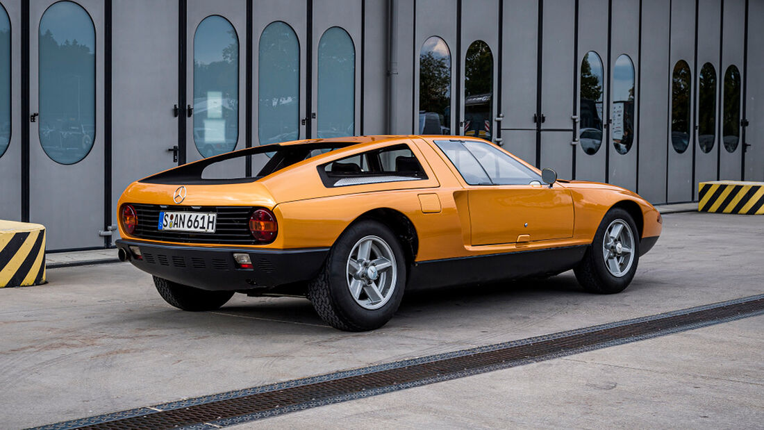 Mercedes-Benz C 111-II mit V8-Motor, 1970