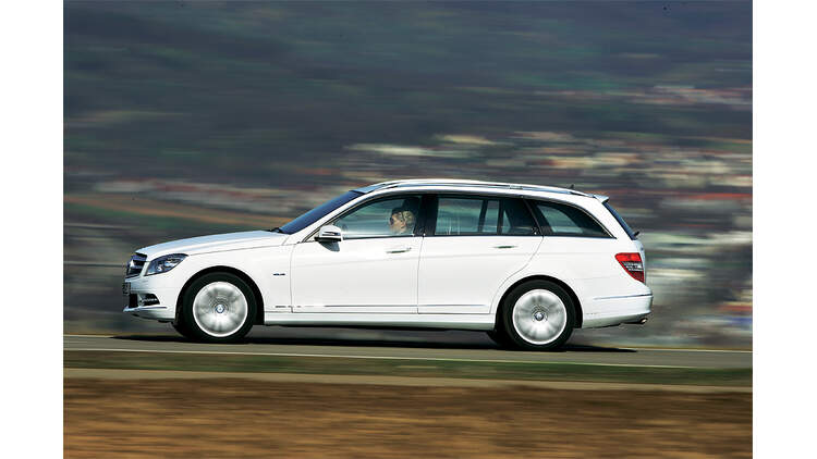 Mercedes Benz C 180 Cgi T Blue Efficiency Im Fahrbericht Auto Motor Und Sport