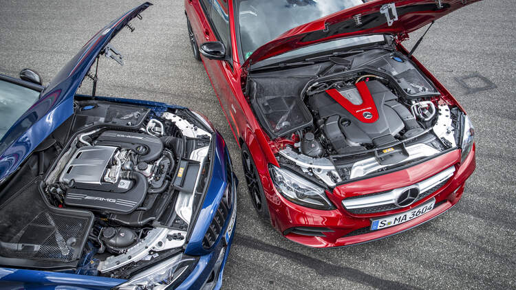 Mercedes Amg C Klasse Performanceanalyse Auto Motor Und Sport