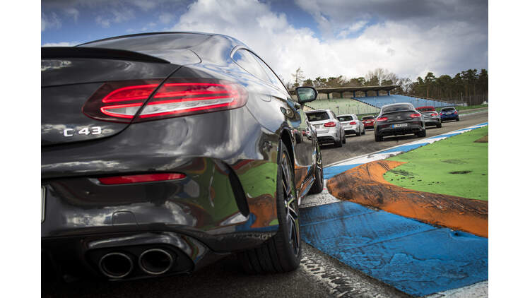 Mercedes Amg C Klasse Performanceanalyse Auto Motor Und Sport