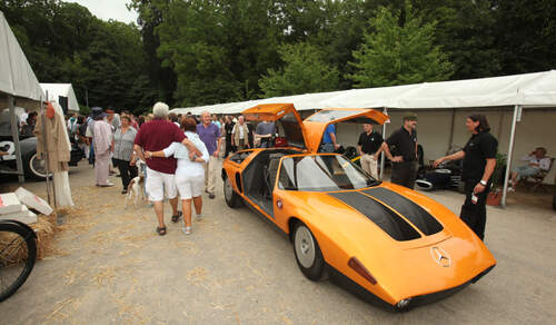 Mercedes Benz C111 im neuen Fahrerlager