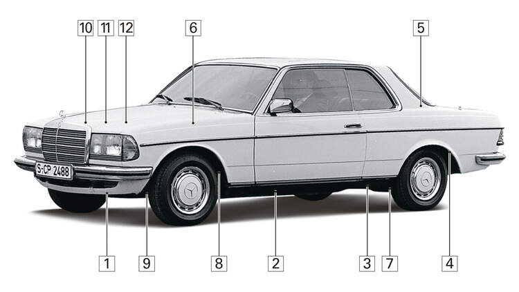 Die Schwachstellen Des W123 Coupe In Der Motor Klassik Kaufberatung Auto Motor Und Sport