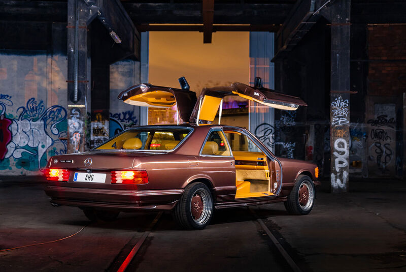 Mercedes-Benz C126 500 SEC Gullwing SGS (1983) Flügeltüren