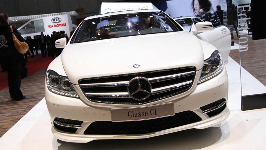 Mercedes-Benz CL Grand Edition, Autosalon Genf 2012, Messe