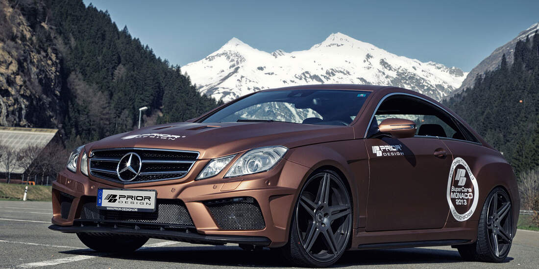 Mercedes-Benz E-Klasse Coupé PD850 Black Edition Widebody (C207)