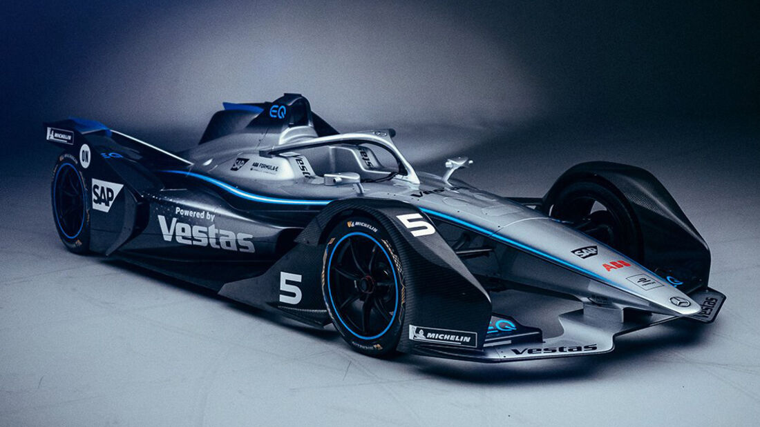 Mercedes Formel-E-Auto für 2019/2020 - auto motor und sport