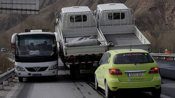 Mercedes-Benz F-Cell World Drive, Mercedes B-Klasse F-Cell, Tag 46, Lanzhou-Wuwei