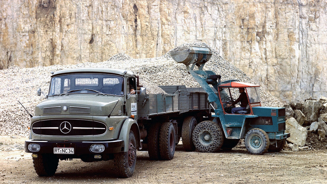 Mercedes-Benz LAK 1620 (1966) Kurzhauber Allrad-Kipper