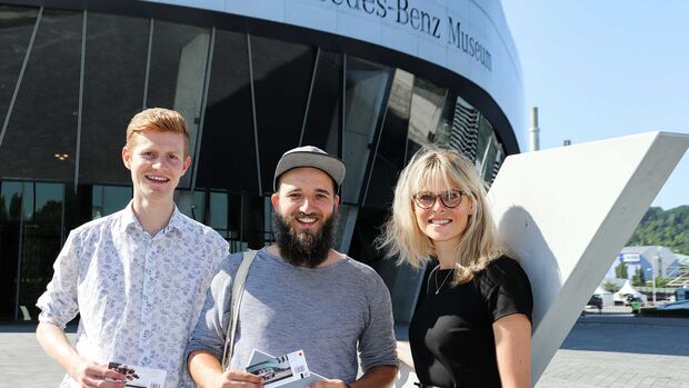 Mercedes-Benz Museum zehnmillionster Besucher