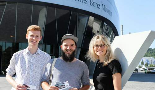 Mercedes-Benz Museum zehnmillionster Besucher