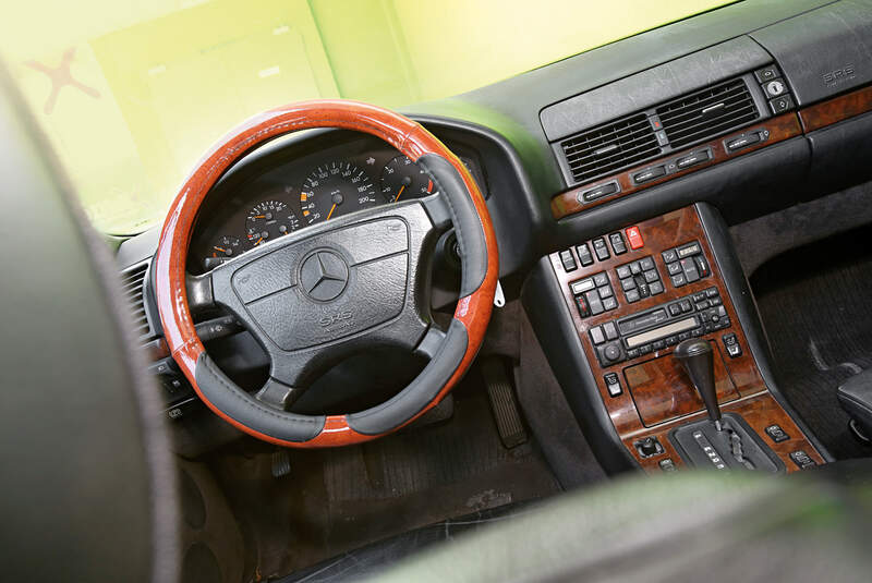 Mercedes-Benz S 350 Turbodiesel, Cockpit